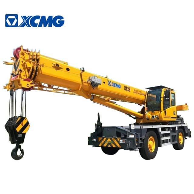 XCMG Official 25 Ton Mini Rough Terrain Crane RT25 China New Rough Crane for Sale